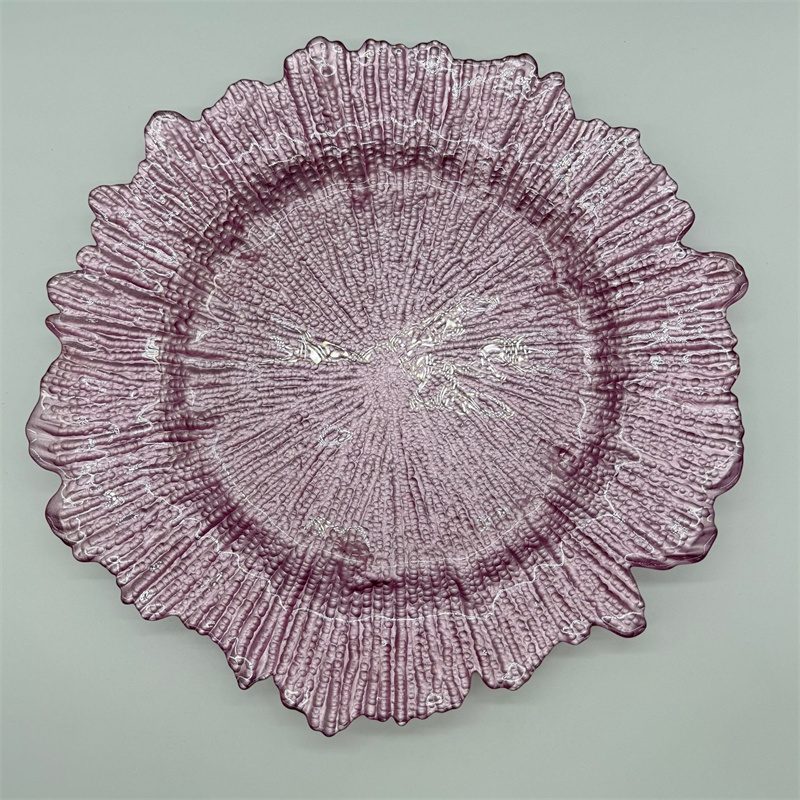 Wholesale Glass Charger Plate PZ-032 - Image 6